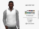 Sims 4 — AM VEST N11 by David_Mtv2 — For teen to elder only;