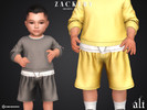 Sims 4 — ZACKERY shorts (infant) by ali1 — Jogger Shorts