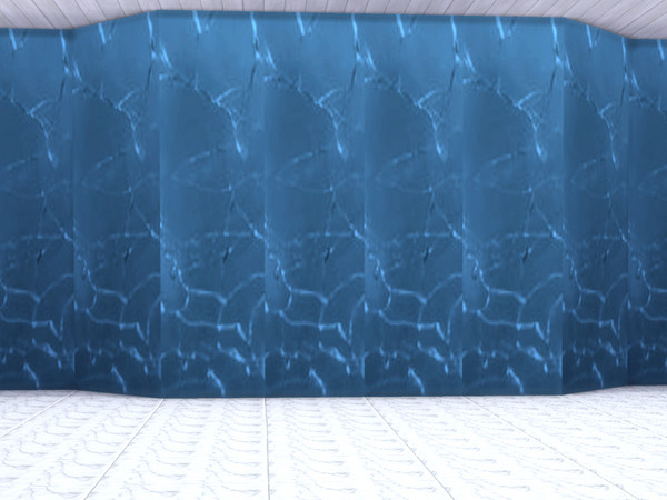 Sims 4 — Carina Wall Paiting Aqua by CarineKitana — Carina Wall Paiting Aqua - For Wall and Pool