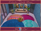 Sims 4 — The Eclectic Truth Collection Part 2 - Round Rugs by Draven298 — Eclectic Truth Week continues and today it's