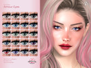 Sims 4 — VELYSEA Amour Eyes by VELYSEA — -Face Paint category -HQ comatble -20 swatches