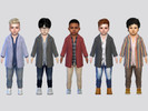 Sims 4 — Noah Suit Jacket Toddler by McLayneSims — TSR EXCLUSIVE