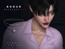 Sims 4 — Chain necklace with pendant V1 by Bobur2 — Chain necklace with pendant for female