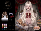 Sims 4 — (TeaTimeAtelier)sclub_ts4_hairACC_ 020226 by S-Club — bowtie for hair, hope you like, thank you.