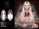 Sims 4 — (TeaTimeAtelier)sclub_ts4_hair_ 020226 by S-Club — Double ponytail hairstyle hope you like, thank you.