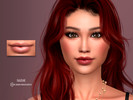 Sims 4 — Tanya Lip Preset N36 by Suzue — New Preset (Suzue)