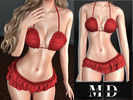 Sims 4 — sexy rose summer bikini set by Mydarling20 — Outfit Information Age Groups: Teens, Young Adults, Adults, Elders