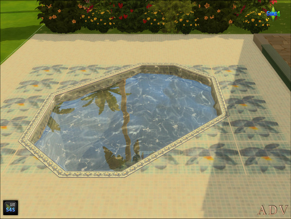 Sims 4 — ADV_Mabra_s4WallFloorSet27_pooltrim by MABRA2 — Set of pool wall and floor and matching pool trim