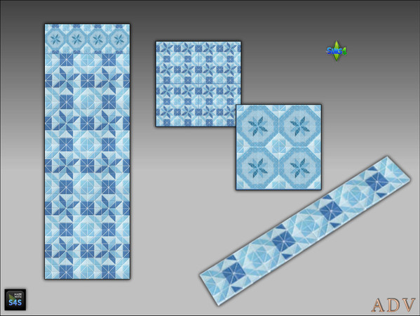 Sims 4 — ADV_Mabra_s4WallFloorSet29_wall by MABRA2 — Set of pool wall and floor and matching pool trim