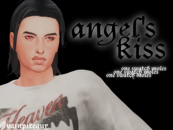 Sims 4 — angel's kiss moles 01 by vampiireguy — one swatch of some moles for your sim's faces