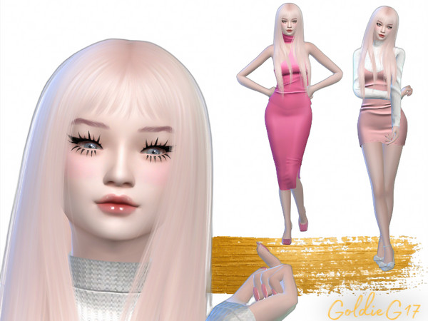 Sims 4 — Emiko Akiyama by GoldieG17 — Female Teen Download all the required CC to make your sim look exactly like the one
