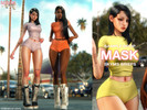 Sims 4 — MASK - Skyms Briefs by VentaStudio — 16 Swatches