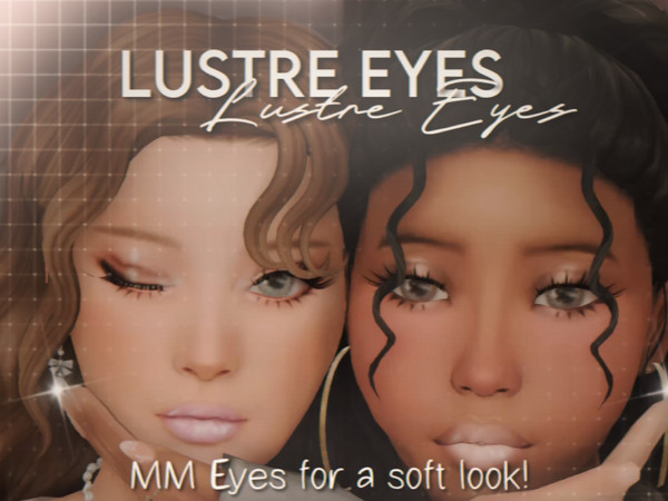 Sims 4 — Lustre Eyes by nichyni-ki — -Found in the face paint category