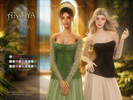 Sims 4 — Antaya - Susan Gown by VentaStudio — Susan Gown