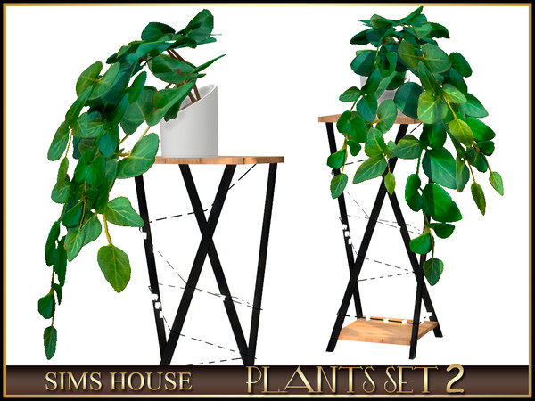 Sims 4 — IVY by Sims_House — PLANTS SET 2