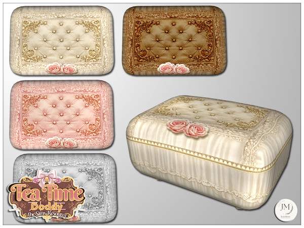 Sims 4 — Jomsims TeaTimeAtelier Doddy box deco by jomsims — For our theme, check out the Doddy collection.