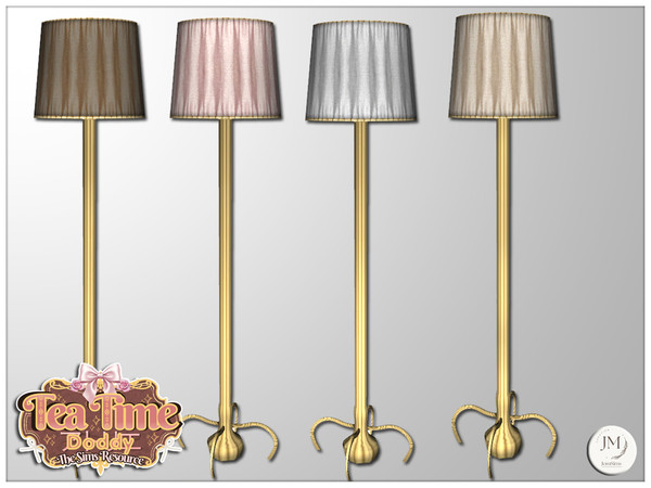 Sims 4 — Jomsims TeaTimeAtelier Doddy floor lamp by jomsims — For our theme, check out the Doddy collection.
