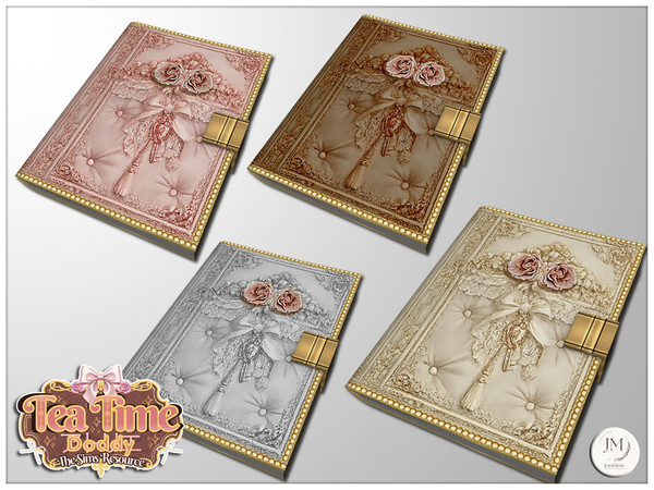 Sims 4 — Jomsims TeaTimeAtelier Doddy deco diary by jomsims — For our theme, check out the Doddy collection.