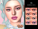 Sims 4 — Tea Time IMF Hina Eyeshadow N.420 by IzzieMcFire — Hina Eyeshadow N.420 contains 8 colors in hq texture.