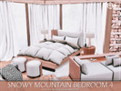 Sims 4 — Snowy Mountain Bedroom 4 by MychQQQ — Value: $ 20,074