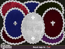 Sims 4 — Royal rugs by evi — Rugs in royal colours for palaces or houses that feel like palaces.