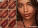 Sims 4 — Nova Lipstick - Medium Shine Glossy Lipstick by christopher0672 — This is a sheer, glossy lipstick with 75
