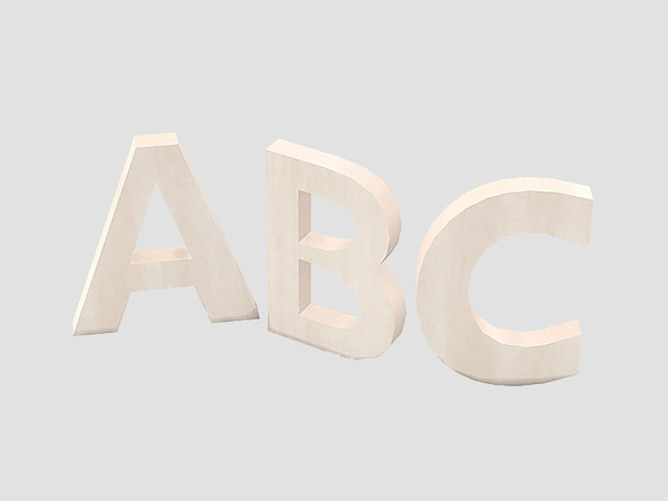 Sims 4 — Little Estate Nursery ABC by SaeraMaples — A nursery set with a regal theme. Includes a matching toddler bed and