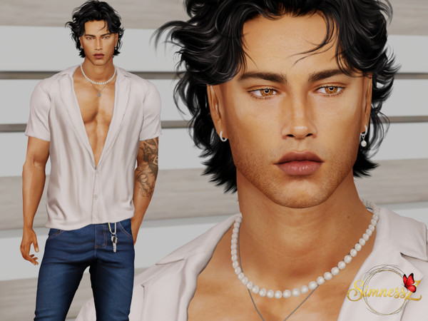 Sims 4 — Mario Cruz by SimnessZ1 — If you want to have the sim exactly the same as the pictures, please, download the
