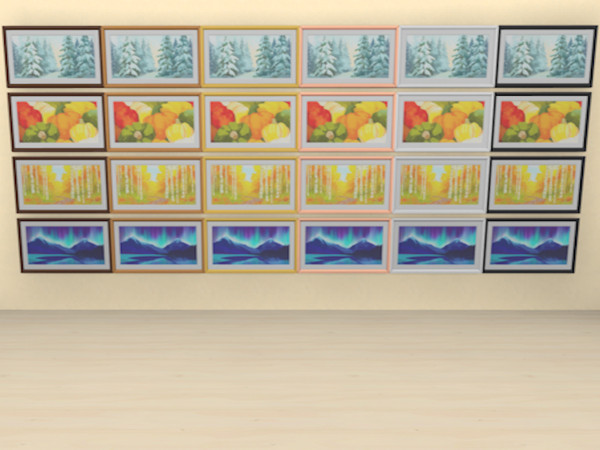 Sims 4 — The Festive Frame TV Unlocked by yuxmara2710 — The Festive Frame TV Unlocked