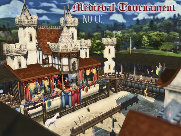 Sims 4 — Medieval Tournament by VirtualFairytales — The strongest, the fastest, the greatest - the most honorful knights