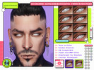 Sims 4 — Death's Hand Eyes by unidentifiedsims — 9 Colours