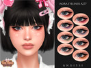 Sims 4 — Akira Eyeliner A277 by ANGISSI — PREVIEWS MADE USING HQ MODE Makeup category