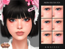 Sims 4 — Akira Blush A34 by ANGISSI — PREVIEWS MADE USING HQ MOD Female