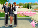 Sims 4 — A Girl & Her Boys Posepack by ashlegacies — - Posepack