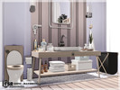 Sims 4 — BHM-Bathroom by marychabb — Hi. Let me show you the Bathroom that is part of the apartment in San Myshuno. Here