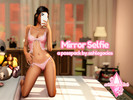 Sims 4 — Mirror Selfie Posepack by ashlegacies — - Posepack