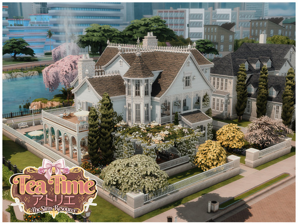 Sims 4 — MM. Aster by Merin_Martini — My Sims 4 lots some are inspired from random pictures that I found on the internet