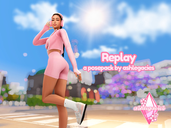 Sims 4 — Replay Posepack by ashlegacies — - Posepack