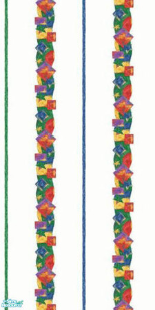 Sims 2 — TL - MM Multi-Fluff Wallpaper by TabbyLou — Wallpaper to match set. Enjoy!