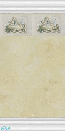 Sims 2 — Bathroom Walls - Yellow by Primetime024 — As name implies.