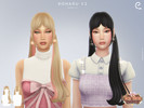 Sims 4 — Tea Time - Koharu Hairstyle V2 by Enriques4 — Description