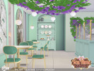 Sims 4 — TeaTime Diningroom by Pilar — Take a break at the tea house