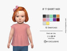 Sims 4 — IF T-SHIRT N01 by David_Mtv2 — - For infant only;