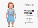 Sims 4 — IF DRESS N01 by David_Mtv2 — - For infant only;