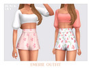 Sims 4 — Emerie Outfit by Black_Lily — YA, A, Teen