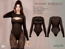 Sims 4 — Selene Bodysuit by astya96cc — 40 swatches