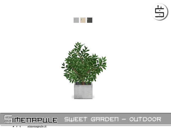 Sims 4 — Sweet Garden Outdoor - Plant 2 by Simenapule — Sweet Garden Outdoor Sweet Garden Outdoor