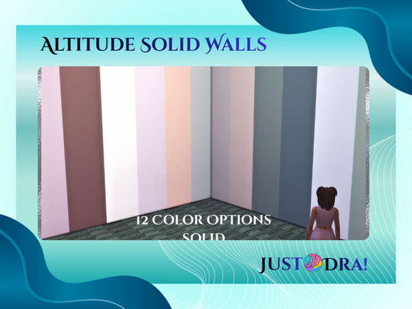 Sims 4 — JustDraven_Altitude_WallsSolid by Draven298 — Altitude Collection The Altitude Collection is a modern abstract