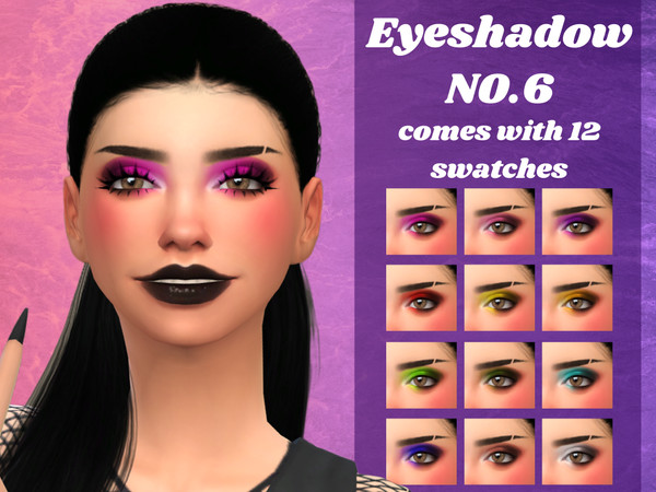 Sims 4 — Eyeshadow N06 by _alttrait_ — Another eyeshadow... I'm running really low on creative things to write here.