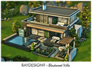 Sims 4 — Blackwood Villa by RayDesign9 — I build this house in Copperdale, 30x30 lot size with 2 floors. This house has :